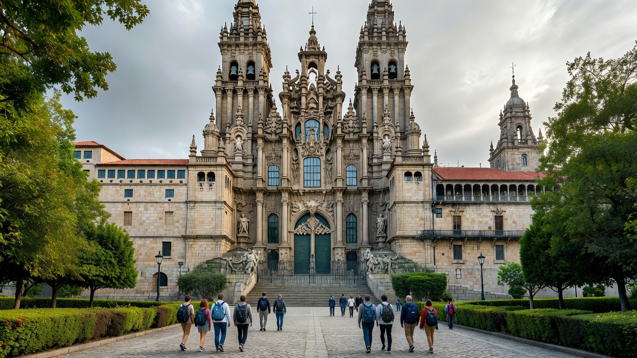 Santiago de Compostela - Plaza del Obradoiro